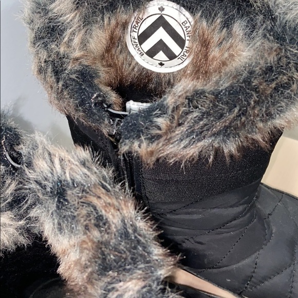 Black Winter Boots - Picture 2 of 5